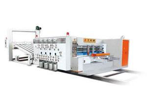 High Speed Water Based Ink Printing Slotting Machine