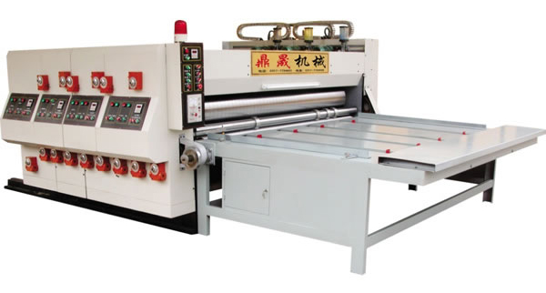 Water Based Ink Printing Slotting Machine