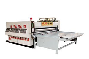 Water Based Ink Printing Slotting Machine