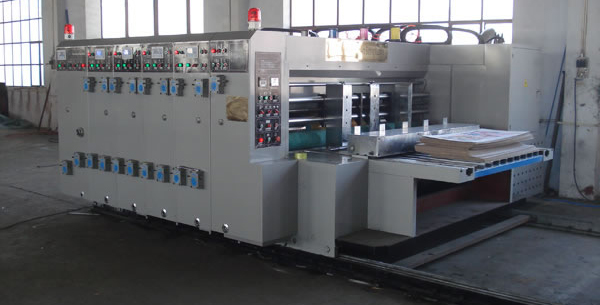 High Speed Water Ink Printer Slotter Machine