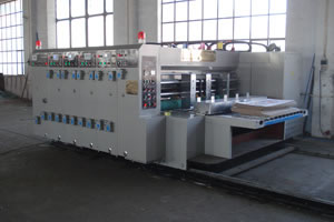 High Speed Water Ink Printer Slotter Machine