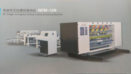 NC Fully Automatic Single Face Corrugated Sheet Cutter, Slitter, Stacker Machine