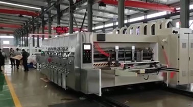 YKM High-speed Printing, Slotting & Die-cutting Machine